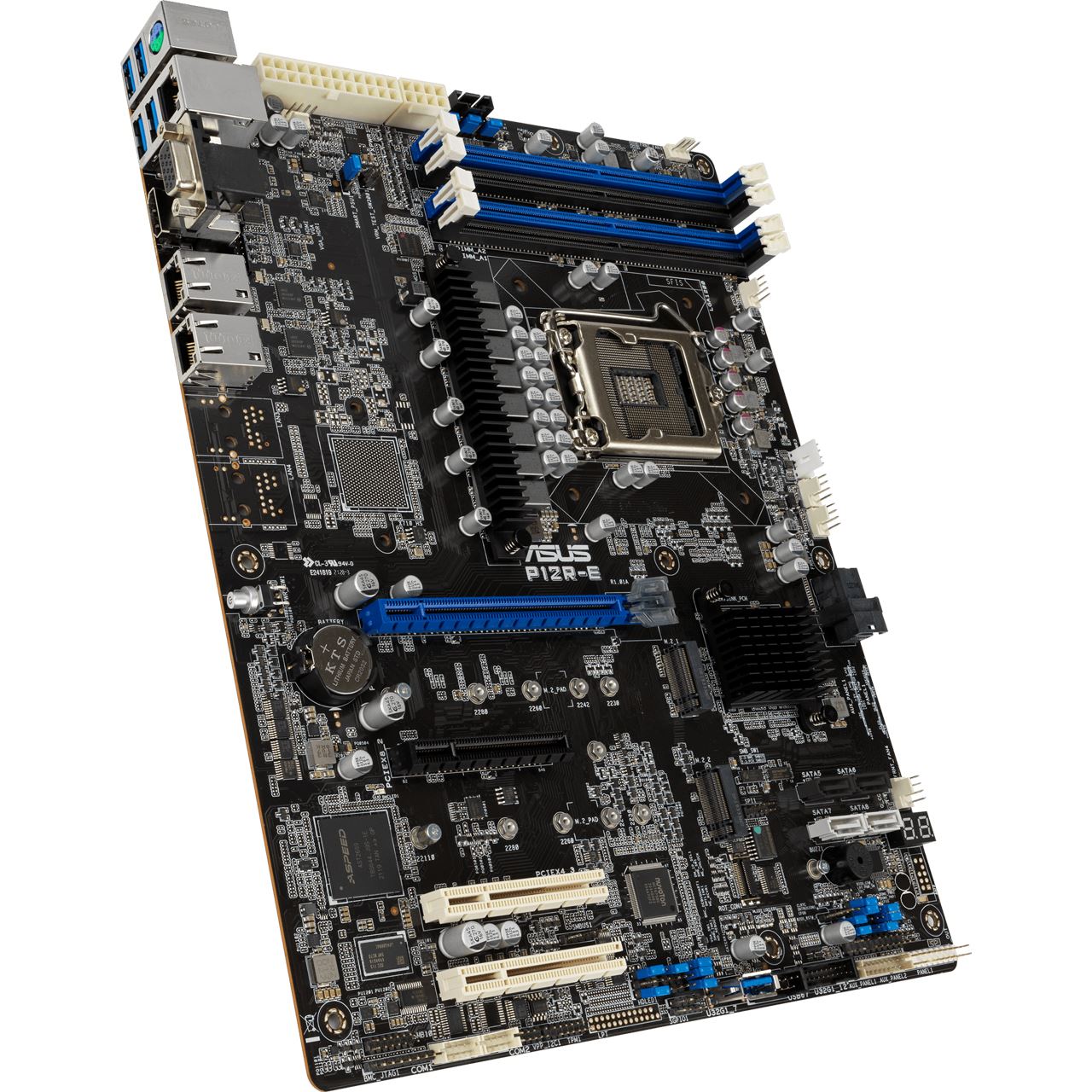ASUS P12R-E LGA1200 ATX Server MB 4xDDR4 2xM.2 8xSATA