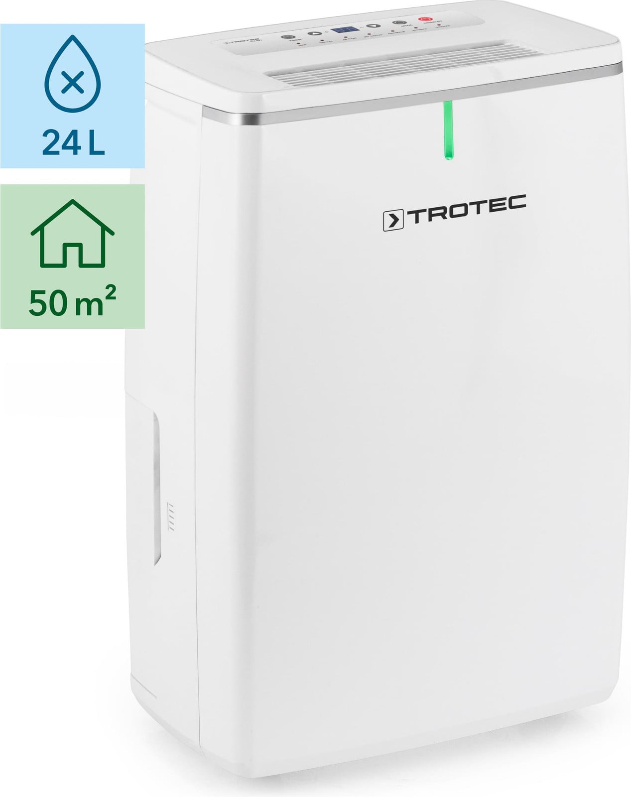 Trotec TTK 72 E Luchtontvochtiger met 24 liter capaciteit per 24 uur