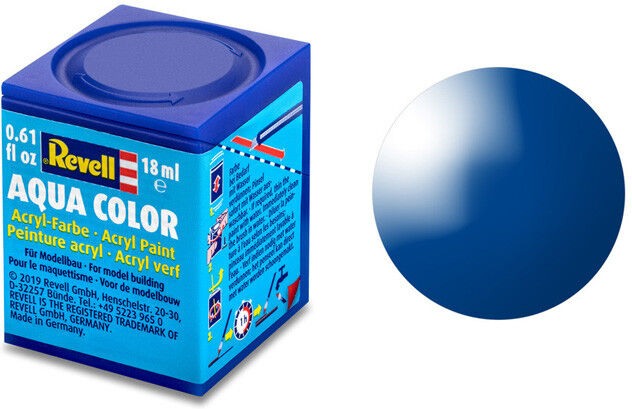 Aqua Color 52 (RAL 5005) Bleu Brillant 18 ml - Revell