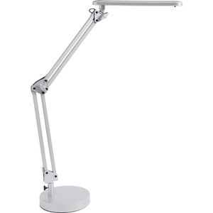 Alco Schreibtischlampe 963, silber, LED, 420 Lumen, tageslichtweiß