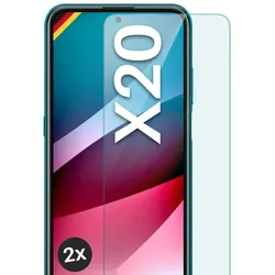 moex Klares Panzerglas für Nokia X20 – passgenaue 9H Schutzfolie für zuverlässigen Displayschutz – ShockProtect Klar