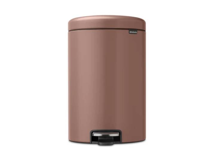 Brabantia Poubelle à pédale New Icon 20 litres Satin Taupe
