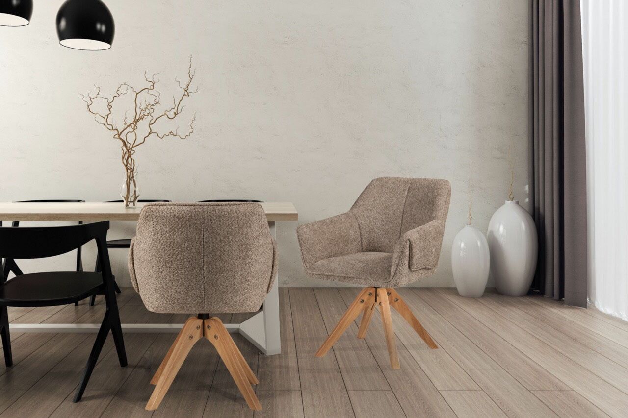 Kayoom "Stuhl Dian 225 bequem, formschönes Design" () 1 Stk.stabil & robust, hochwertige Verarbeitung, bequem