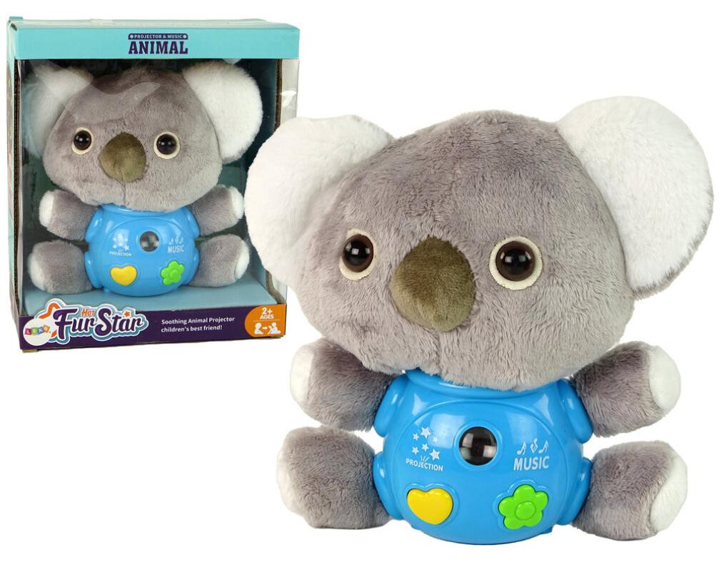 Leantoys Koala-projector Klingt Interactief Speelgoed Grijs