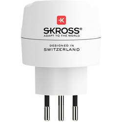 Skross 1.500272C-E Reiseadapter SKROSS - Europe to Switzerland Italy Braz Single adapter