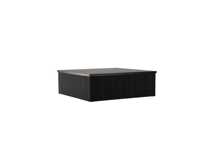 Design Couchtisch „Lenox“ 90 x 90 cm, Schwarz VE DESIGN