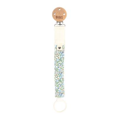 Bibs Fopspeenketting Liberty Ivory/Sage 1 St Schnullerkette