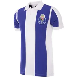 Copa Football, Herren, Fussballtrikot, FC Porto 1951 - 52 Retro Trikot (M), Blau, Weiss