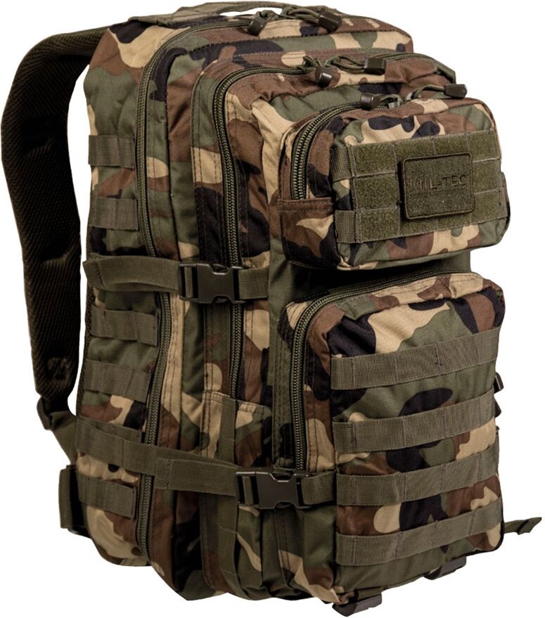 Mil-Tec US Assault Pack 36L (Färg: Woodland)