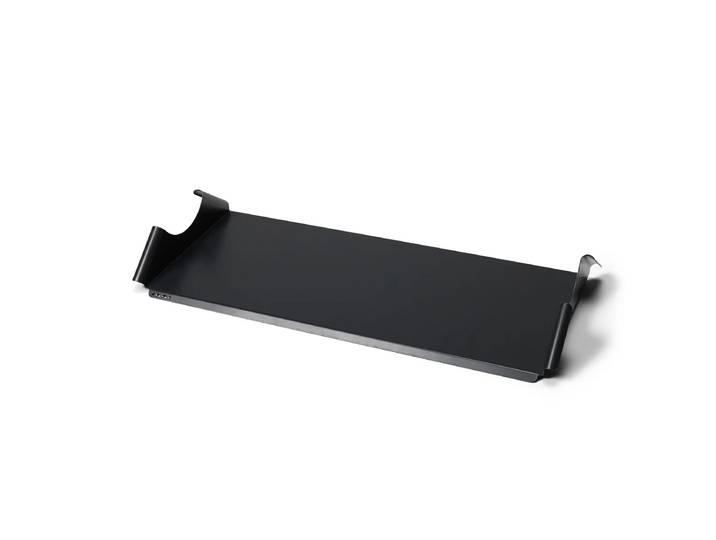 Pedestal - Moon Tray Shelf, charcoal