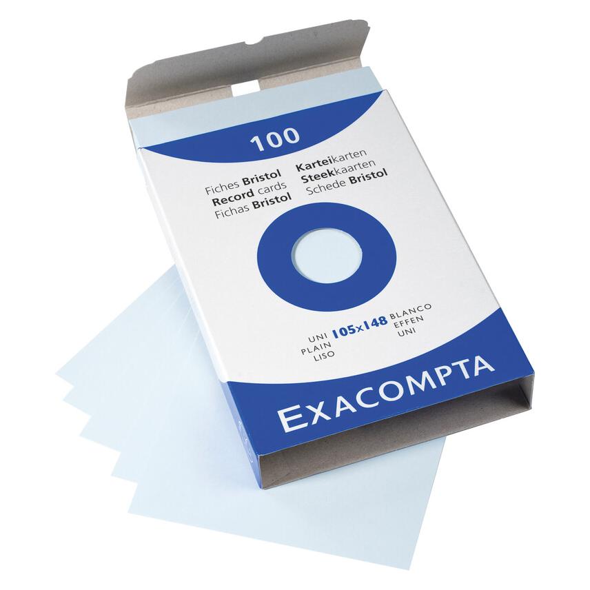 Exacompta Karteikarten (A6, 205 g/m²) (13319B)