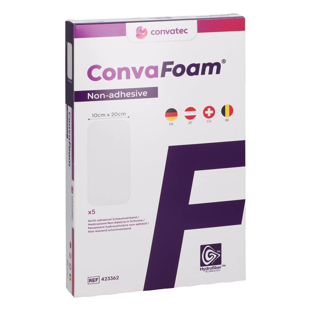 ConvaTec (Germany) GmbH Convafoam Nicht-adhäsiv Schaumverband 10x20 Cm 17256620