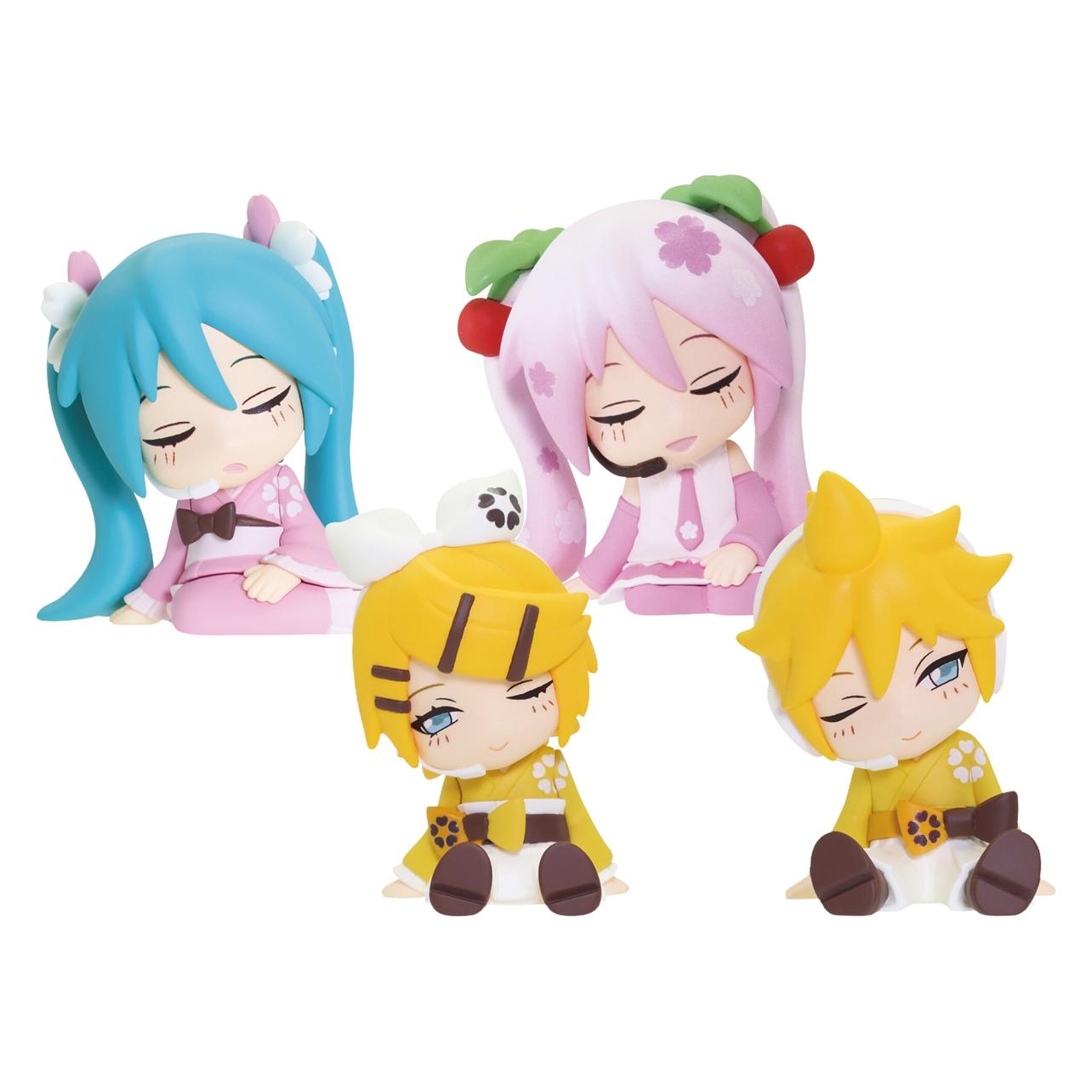 Takara Tomy Hatsune Miku Twinchees Minifiguren Lil' Sleepers Wave 3 5 cm Blind Pack Display (24) (M806537)