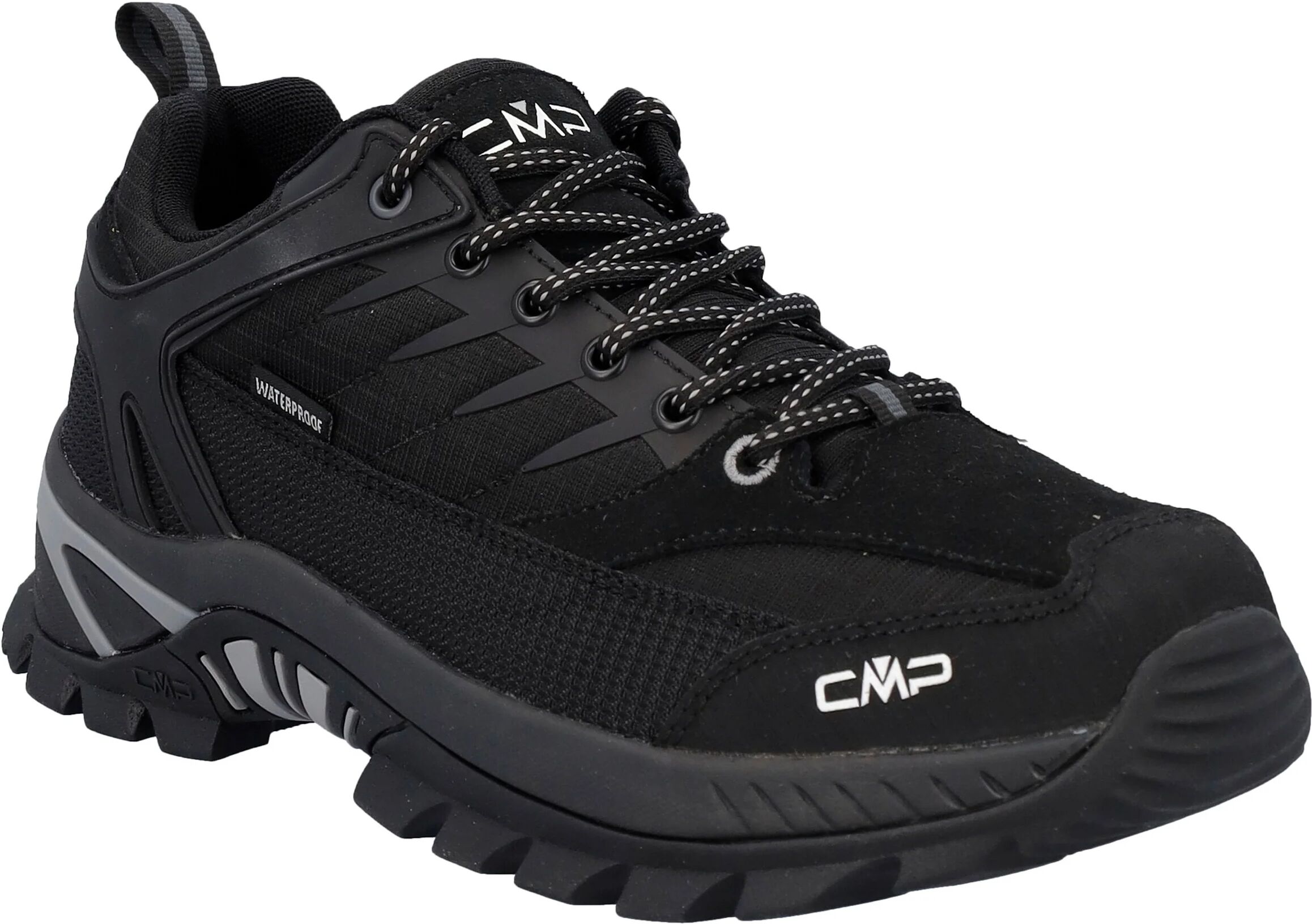 CMP Herren-Trekkingschuh Rigel LOW 2.0 WP - Herren - Gr. 45 - schwarz