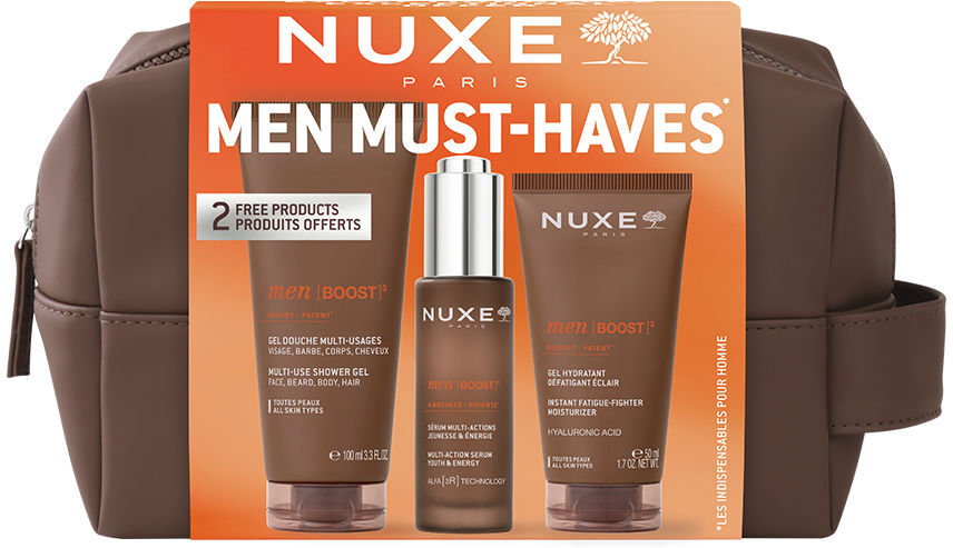 Nuxe Kit Essentiel Routine Men Boost 4 Pièces