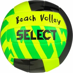 Select Beach Volleyball gelb/grün/schwarz 5