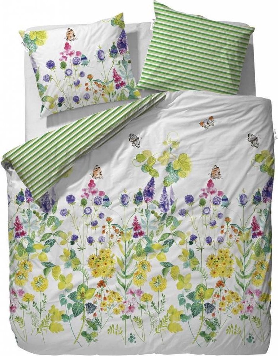 Vanezza Carol Dekbedovertrek Lits-jumeaux Geel 240x200/220 cm