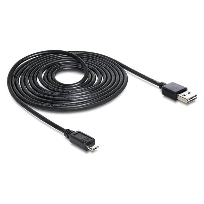 Delock EASY-USB 2.0-Kabel A auf Micro USB (2 m, USB 2.0) (83367)