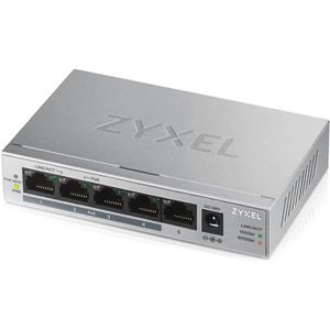 ZyXEL Switch GS1005HP-EU0101F, unmanaged, 5-Port, 1 Gbit/s, 4x PoE+