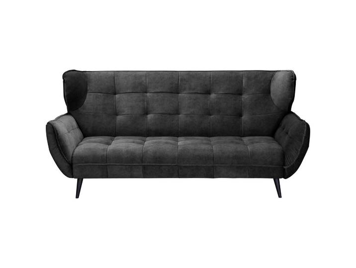 Mid.you 3-Sitzer-Sofa, Anthrazit, Metall, 221x105x98 cm, Wohnzimmer, Sofas & Couches, Sofas, 3-Sitzer Sofas