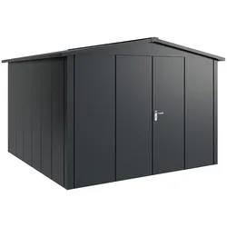 Hörmann Metall-Gerätehaus "Juno" mit Satteldach, JSD14 - Design, 310 x 310 cm (B x T),anthrazit,