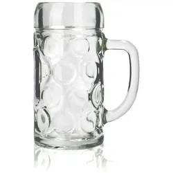 6x Stölzle Oberglas Isar Bierkrug 0,4 l, geeicht