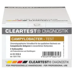 Cleartest Campylobacter, zum qualitativen Nachweis
