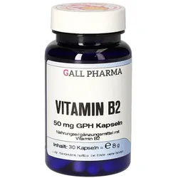 Vitamin B2 50 mg Gph Kap