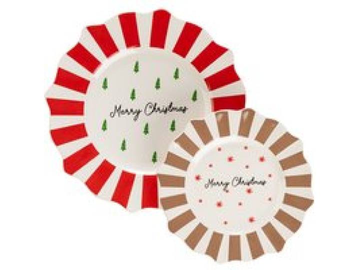 LIVARNO HOME Boîtes à biscuits ou assiettes (Lot de 2 assiettes neuves)