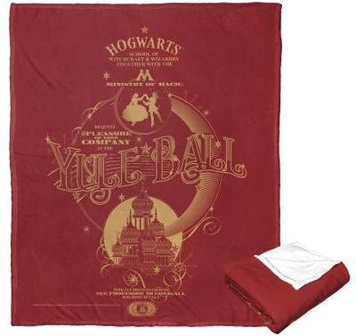 Wb Harry Potter Yule Ball Invitation Silk Touch Throw by The Northwest in O