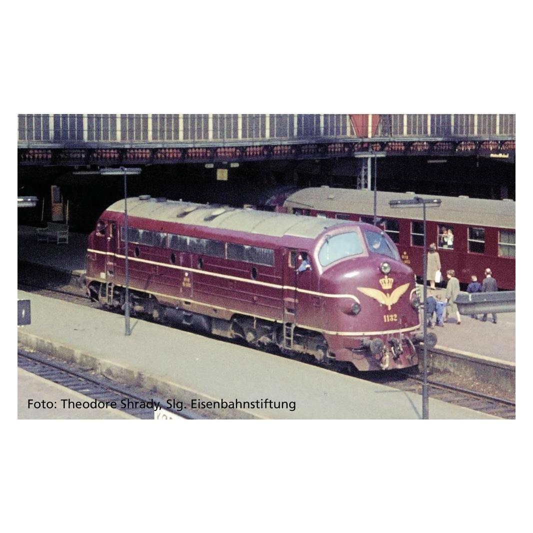 Piko Diesellok/Sound My DSB III + PluX22 Dec. (Spur H0) (52502)