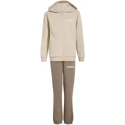 adidas Essentials Trainingsanzug ältere Kinder KQ7825 - crystal linen/white 140
