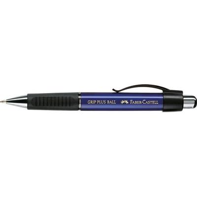 Faber-Castell Kugelschreiber GRIP Plus M blau metallic