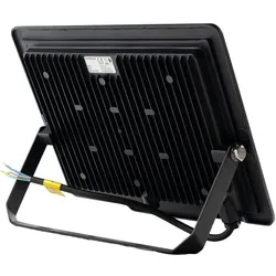 Luxula, Gartenbeleuchtung, RGB LED-Fluter LX400184, 100W, IP65, schwarz, mit Fernbedienung (IP65)