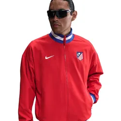 NIKE Atlético Madrid Dri-FIT Strike Präsentationsjacke Herren 614 - sport red/hyper royal/white XXL