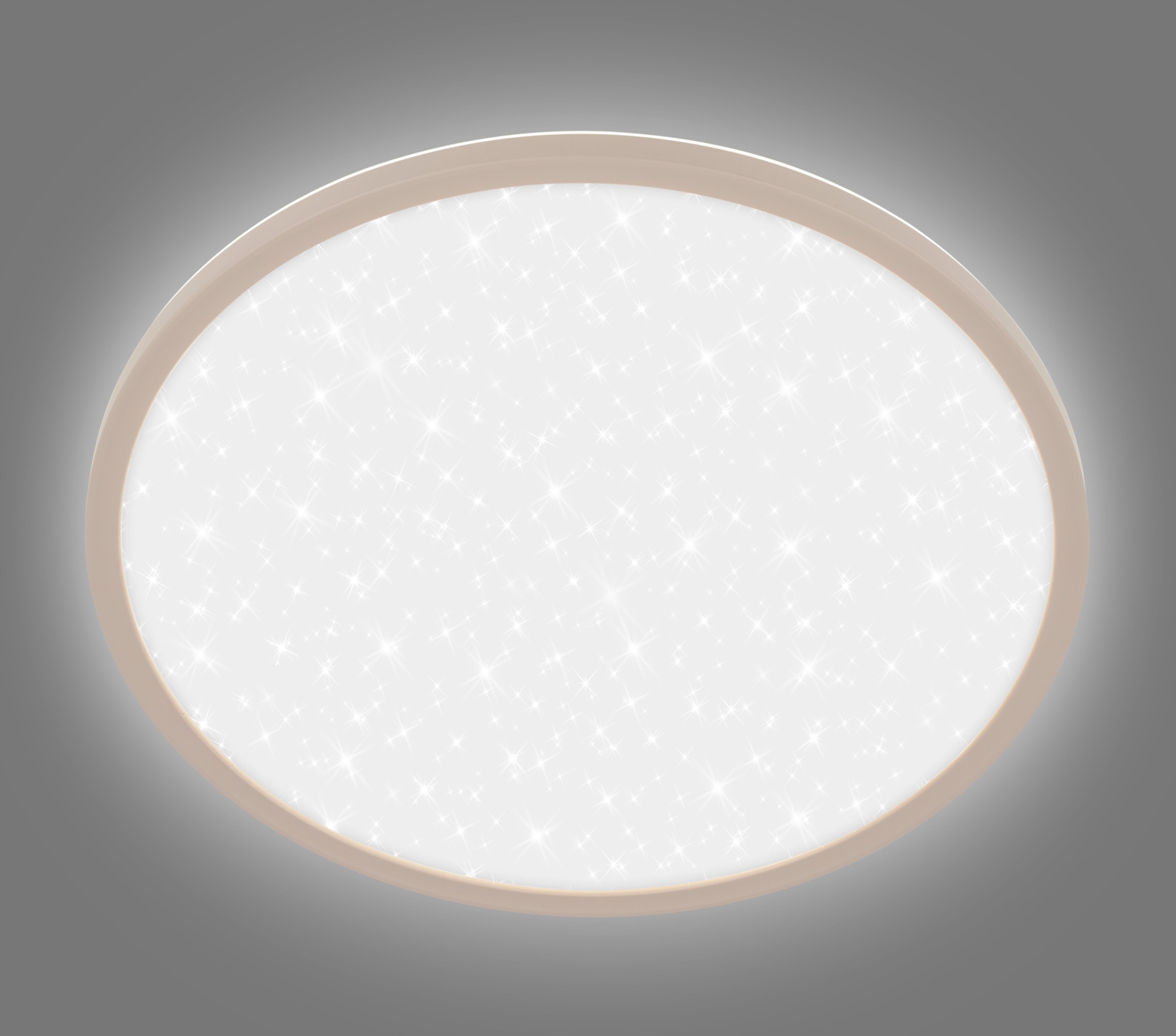 BRILONER LEUCHTEN LED Panel "SLIM 7654011", weiß (braun), Leuchten, LED Panel