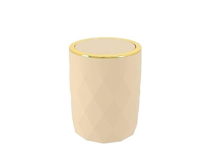 Tendance - Afvalemmer ABS + rubber 6L - beige