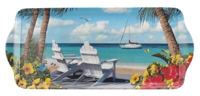 "Pimpernel In The Sunshine Melamine Sandwich Tray - 15.25"" x 6.5"""