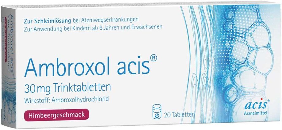Ambroxol acis 30mg Trinktabletten 20stk