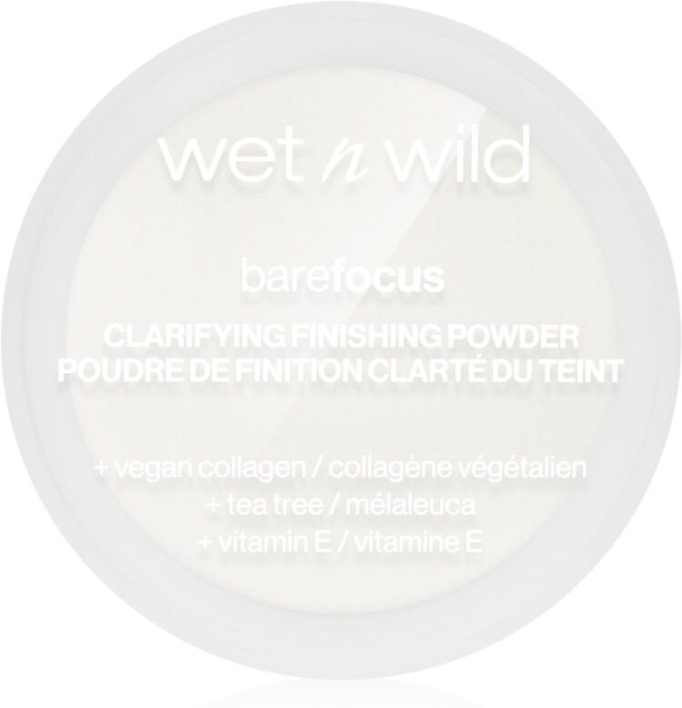 Wet n Wild BareFocus Clarifying Finishing Powder Matterende Poeder Tint Translucent 6 g