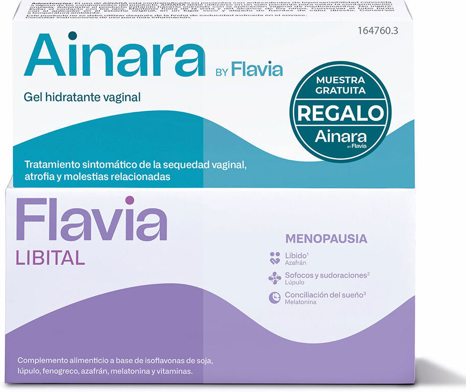 Flavia Libital + Ainara Gel Hidratante Pack 2 pz