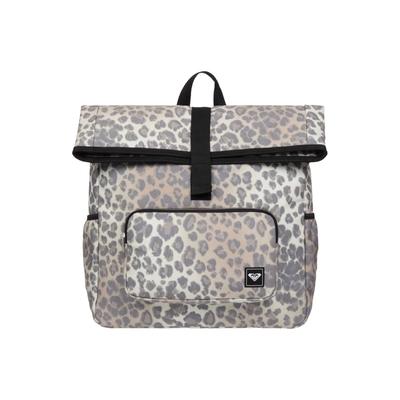 Daypack ROXY "Sweet Escape Cord 14.6L", Damen, braun (wild side axs), Kunstfaser, Rucksäcke