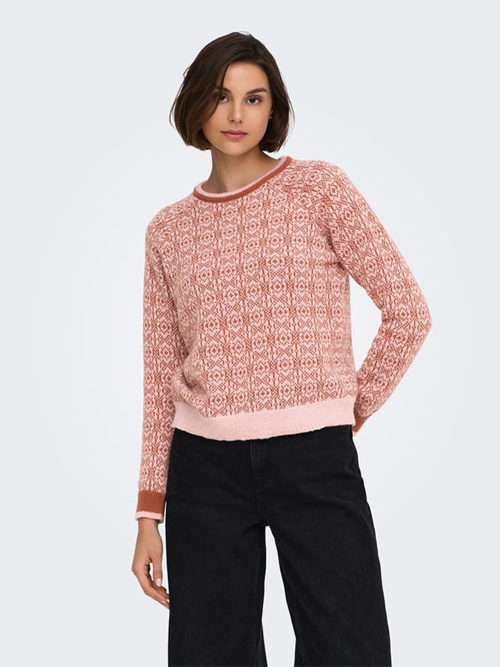 JDY Pullover in Lachs - XS