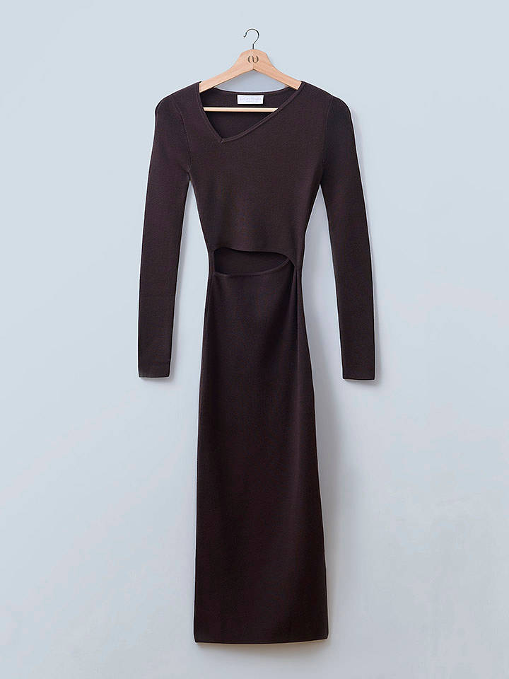 LeGer Kleid "Linnea" in Braun - 38