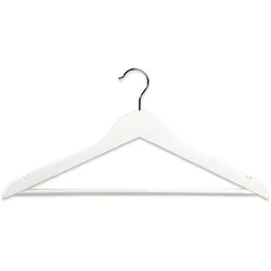 Formkleiderbügel, 12er Pack, FSC, weiß