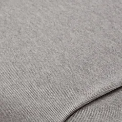 Romanit-Jersey mit Elasthan, mittelgrau