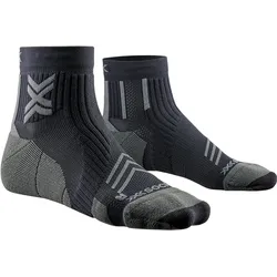 X-Socks, Unisex, Sportsocken, Run Expert Ankle (45 - 47), Grau, Schwarz