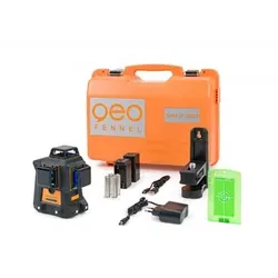 geo-FENNEL Kreuzlinienlaser Geo6X SP GREEN KIT 3x 360°