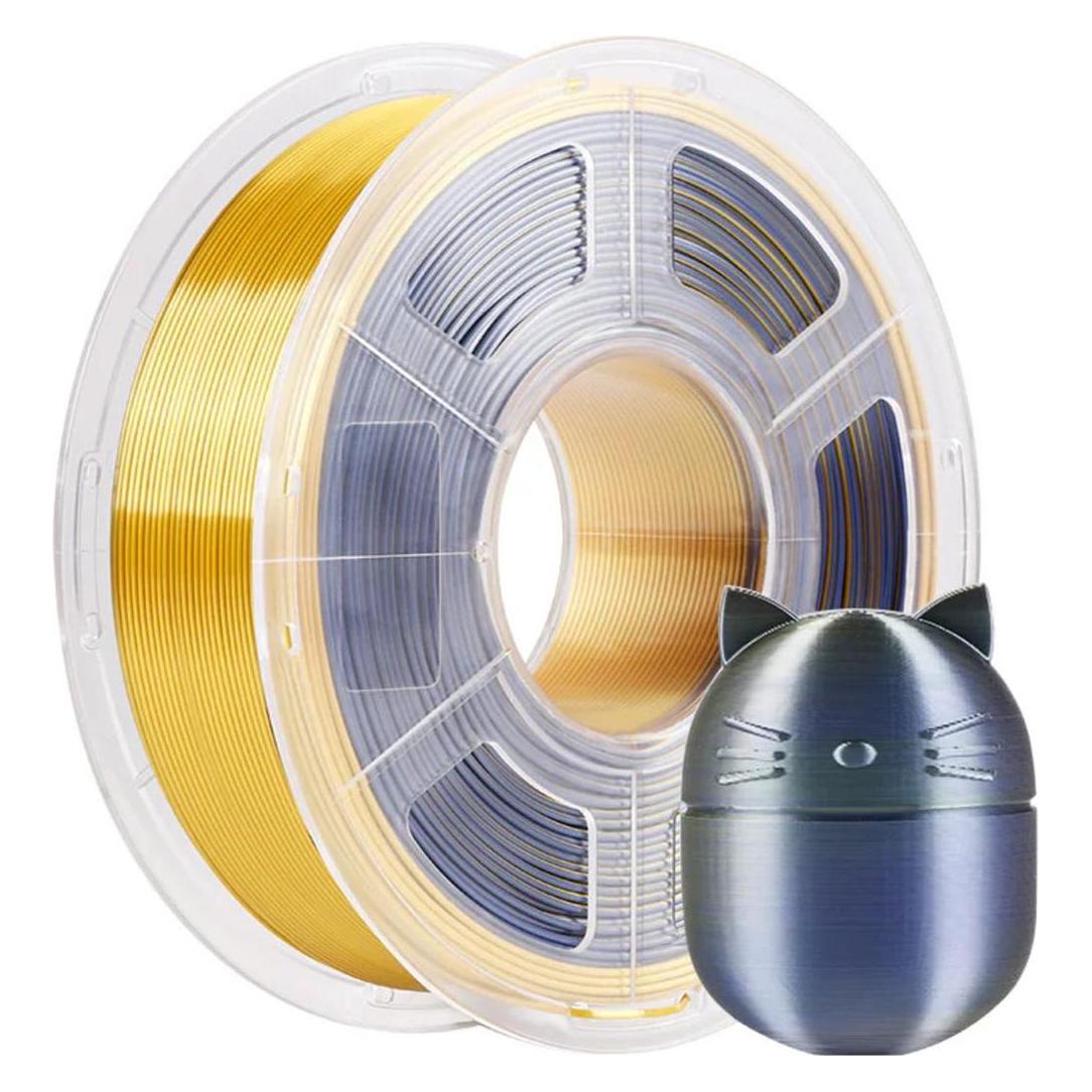Anycubic PLA Silk Filament DC 1kg Black Gold (PLA, 1000 g, 1.75 mm) (AHSC07-103)