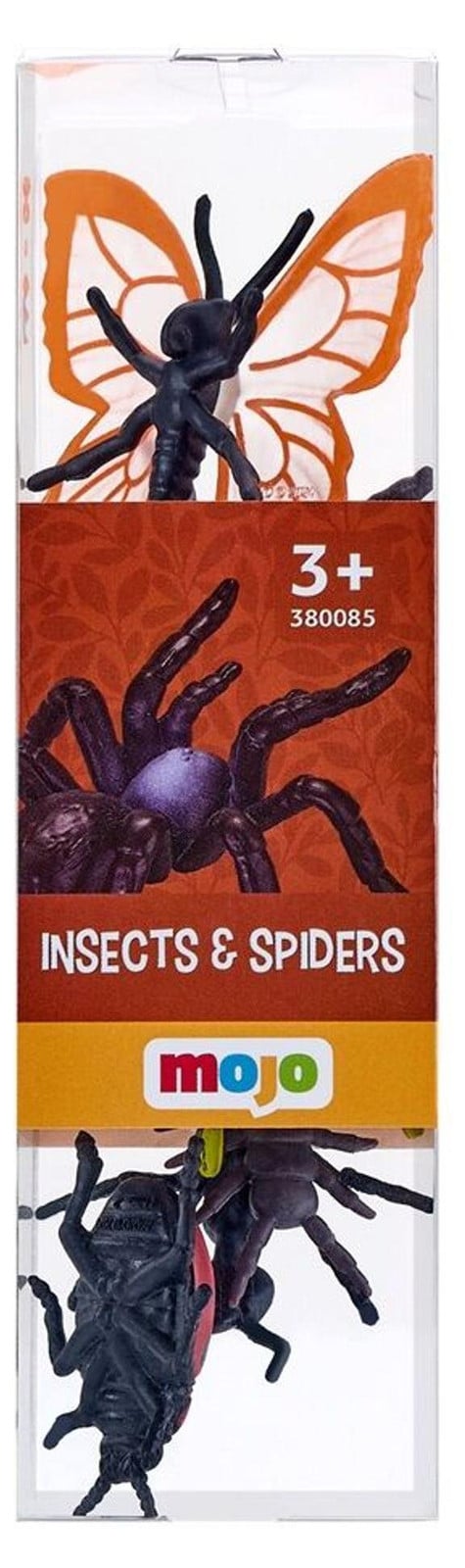 Mojo Mini Wereld Insecten en spinnen set - 6 stuks